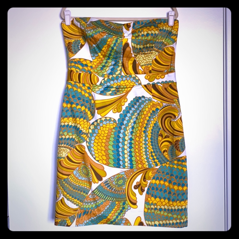 Banana Republic Trina Turk Strapless Dress